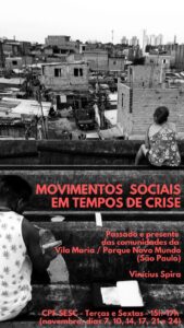 Movimentos sociais em tempos de crise: passado e presente das comunidades da Vila Maria / Parque Novo Mundo